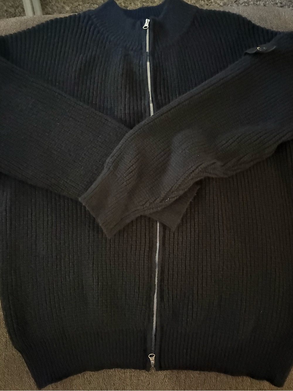 Stone Island Compass-patch cardigan